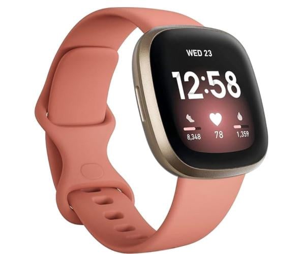 Ремешок Silicone для смарт-часов Fitbit Versa 3/4 Коралловый Ремешок Silicone для смарт-часов Fitbit Versa 3/4 Коралловый