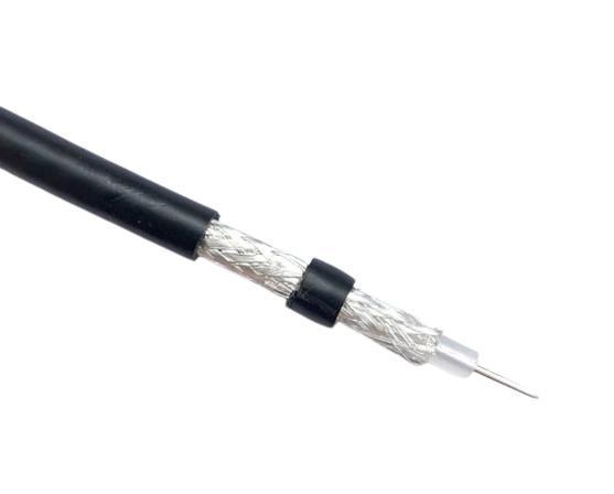 Кабель коаксіальний RG223 MIL-C-17 50 Ом Ø 0,9 мм LDPE 1 м (000048755) - фото 4