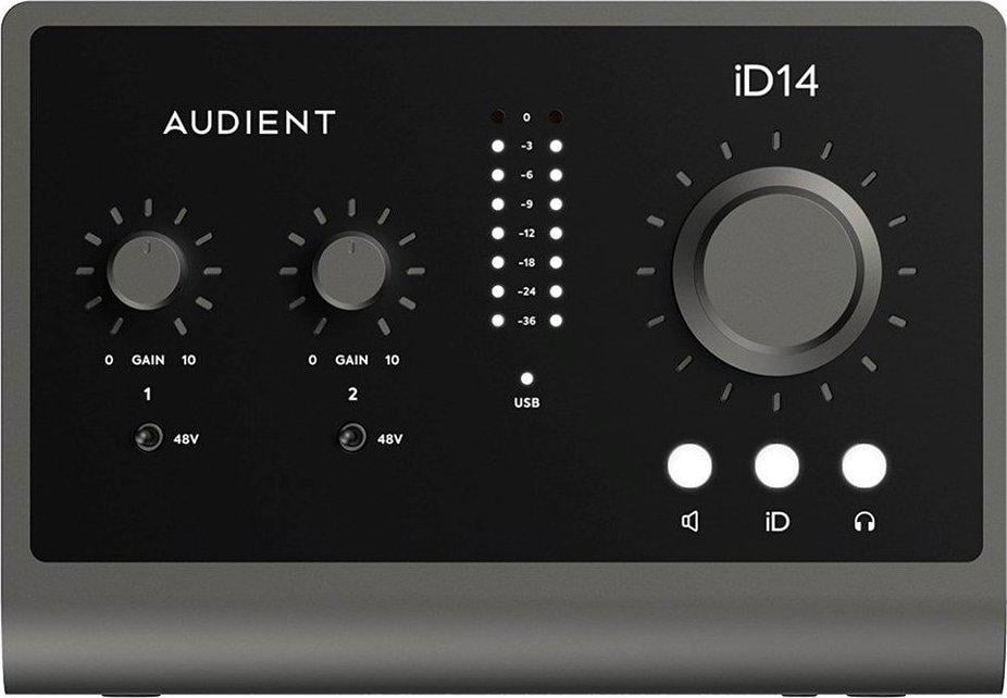 Аудіоінтерфейс USB Audient iD14 MKII (549694)