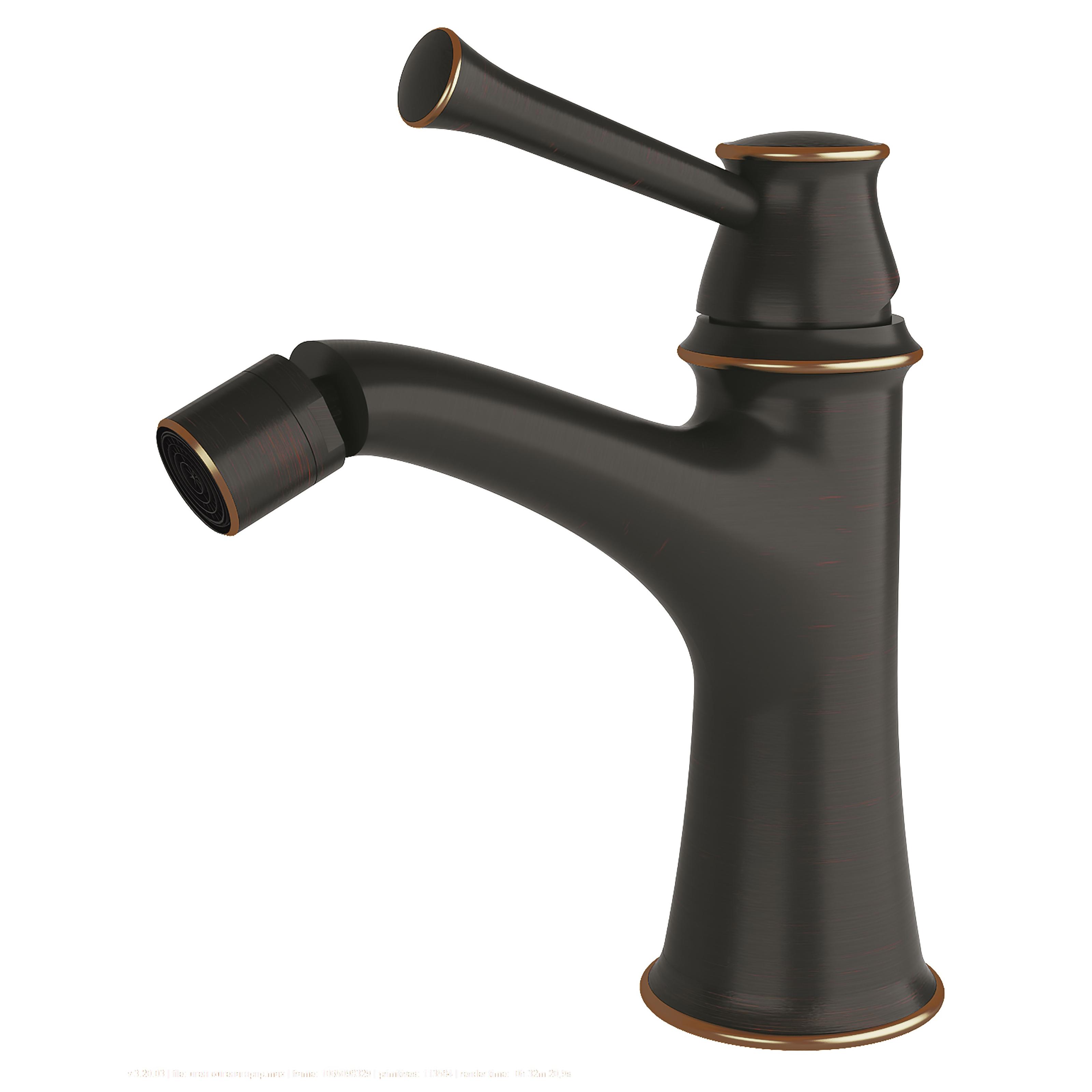 Смеситель для биде Imprese Podzima Zrala однорычажный Черный матовый (ZMK02170807)