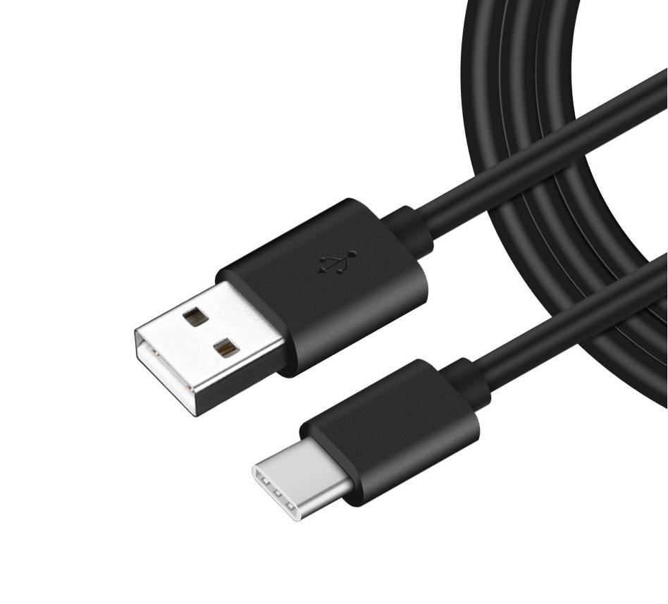 Кабель синхронізації Ewell USB2.0-Type-C M/M 2,4А 3 м Чорний (EW388)
