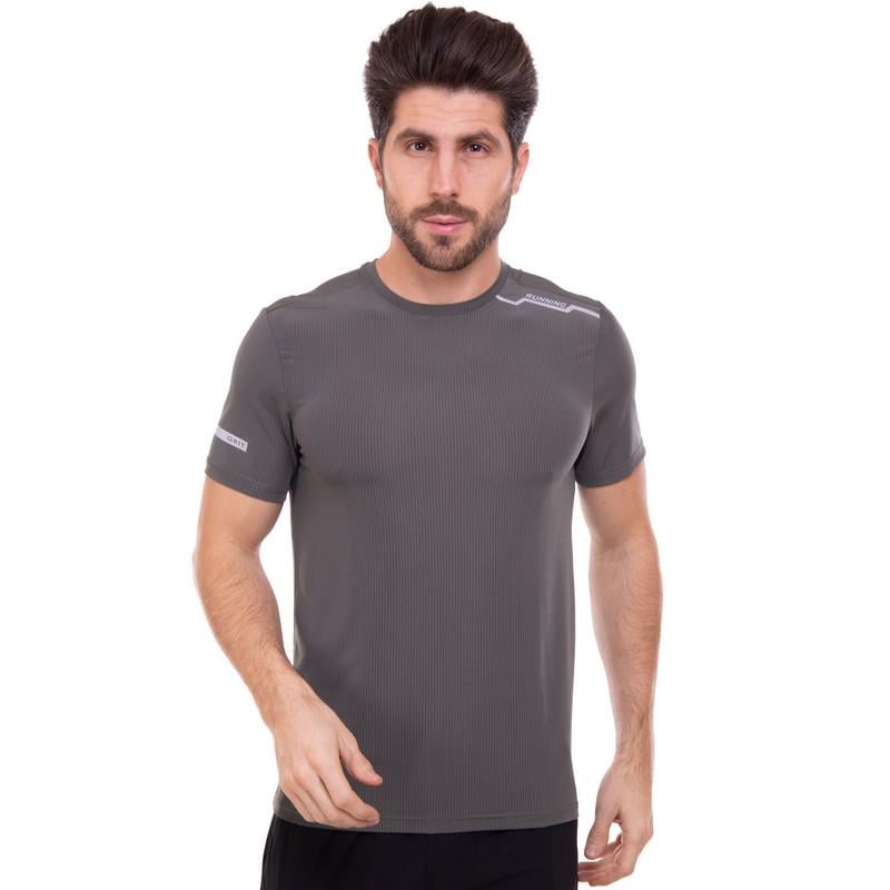 Футболка мужская LIDONG LD-03808 3XL Темно-серый