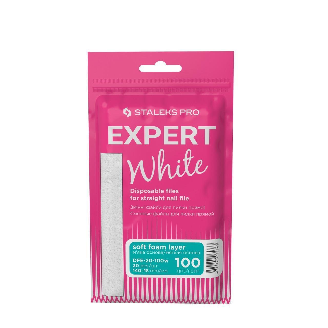 Файли змінні Staleks Pro Expert 20 на м'якій основі для прямої пилки 100 grit 30 шт. (2355937889)