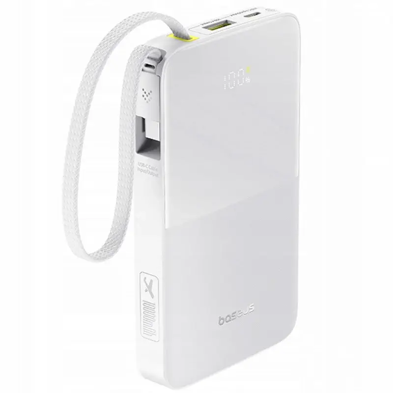 Батарея портативная BASEUS EnerFill FC51 Bipow2 Pro 10000mAh 22,5W E0027601 White