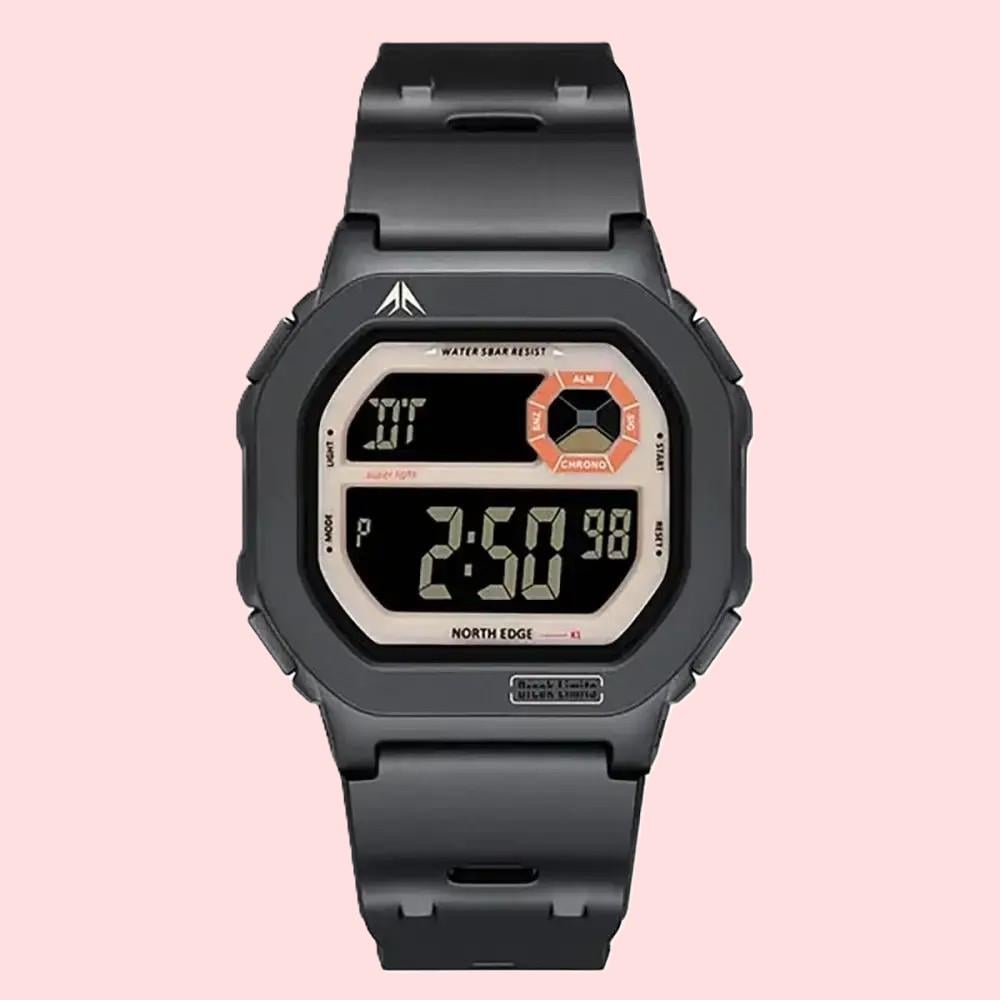 Годинник тактичний North Edge X1 5 BAR водостійкий Чорний (2696784361)