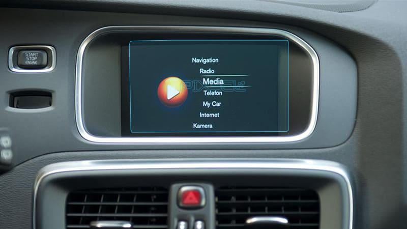 Скло захисне Pixsel гібридне глянець на монітор Volvo V 40 6,8“ 2014