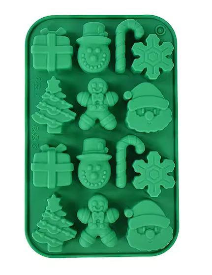 Форма силиконовая Winter Fun Green 20,5x13x2 см (30504)