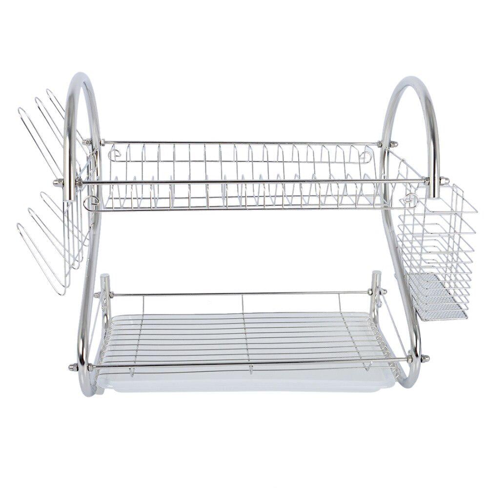 Сушарка для посуду Kitchen Storage Rack 34х23х34 см - фото 2 Сушарка для посуду Kitchen Storage Rack 34х23х34 см - фото 2