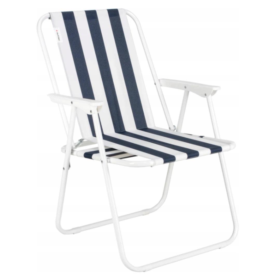 Стул туристический раскладной Oxford 600D до 100 кг Outtec полоска (23931935)