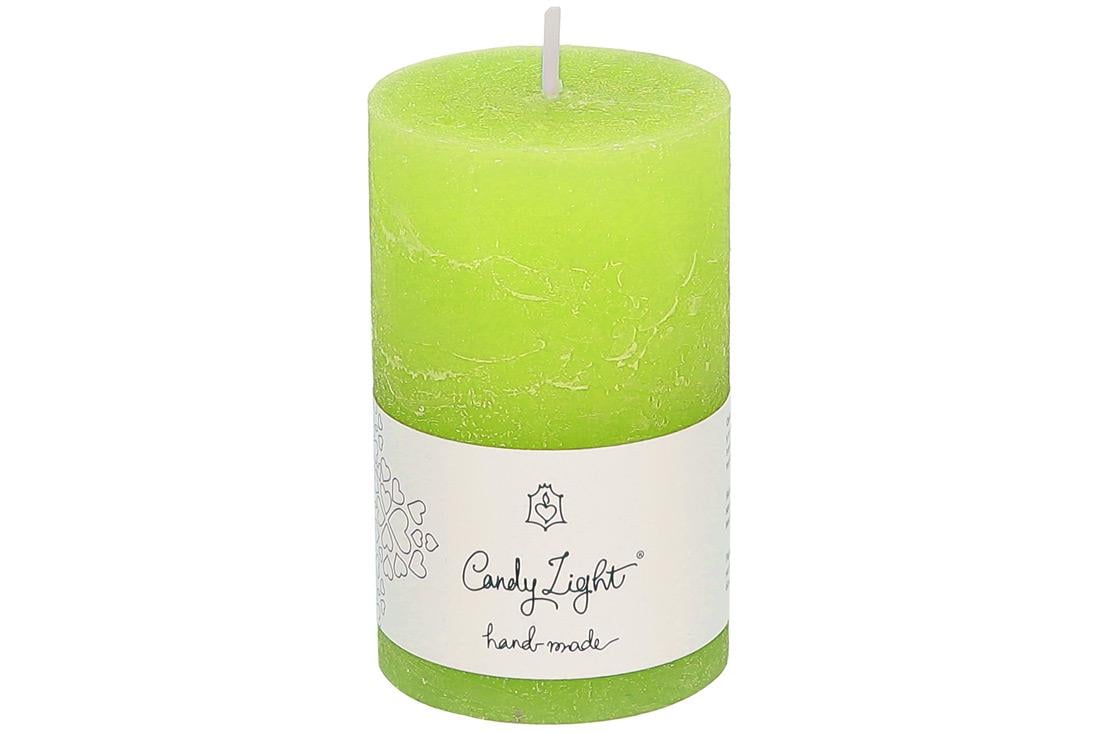 Свеча цилиндрическая BonaDi 10 см Зеленый (C06_10_1-6.0)