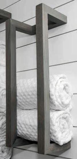 Полиця для ванної з дерева Теліко 60 Маренго (ВНП/607519)