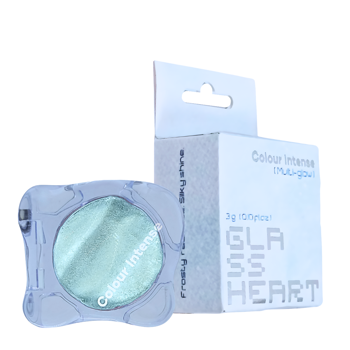 Глиммер для глаз и лица Colour Intense Glassheart Multi-Glow 104 Polar Shine 3 г Бирюзовый