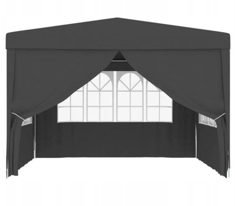 Павильон Gordon 3х3х2,5 м 4 стены/с окнами и защитой UV 50+ Графитовый (2907870014)