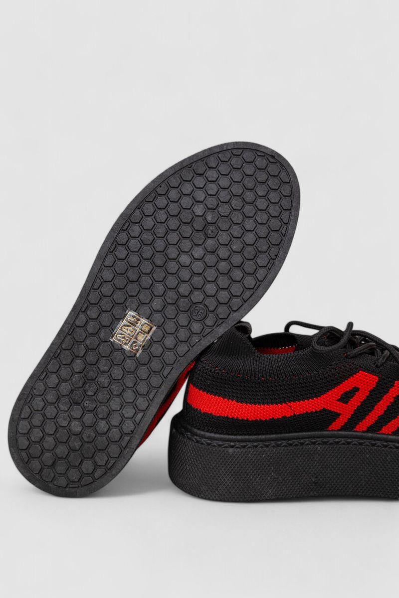 Кроссовки женские Fashion 243R2023-33 р. 38 Черно-красный (116738_835413) - фото 5 Кроссовки женские Fashion 243R2023-33 р. 38 Черно-красный (116738_835413) - фото 5