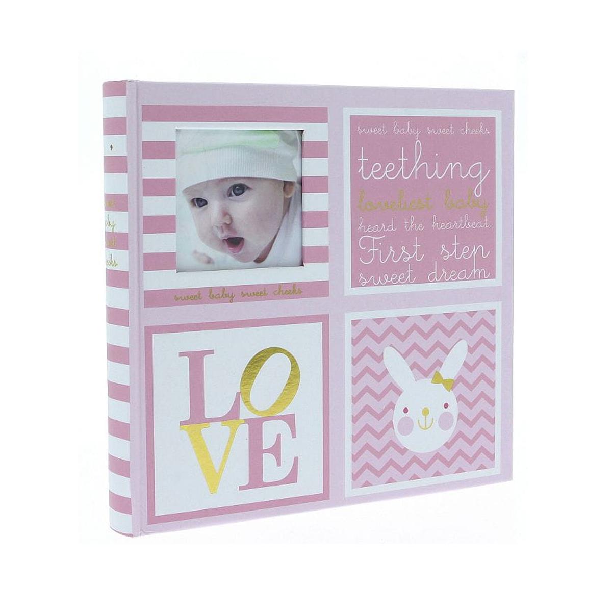 Фотоальбом Gedeon BBM46200/2 BABY-11N 10x15 см 200 фото Pink