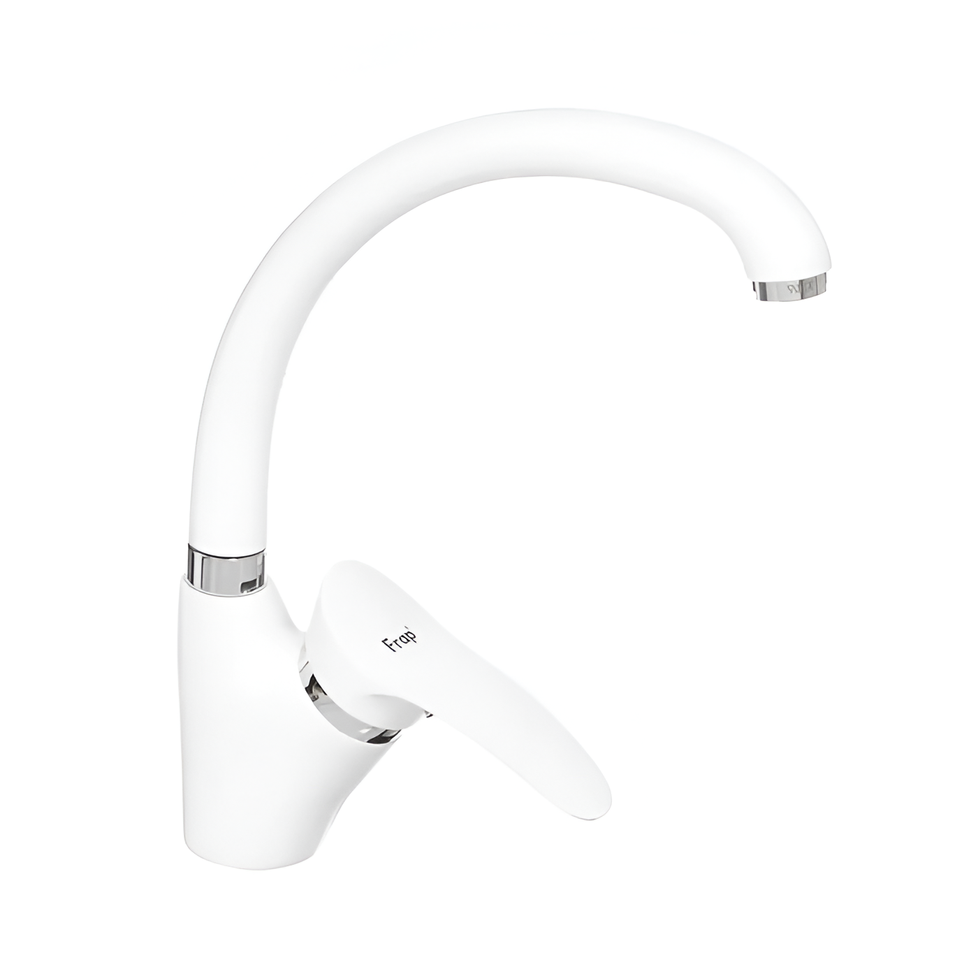 Змішувач кухонний Frap F4101-12 одноважільний алюміній 20 см Білий (24582210)