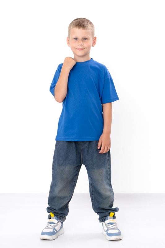 Футболка дитяча унісекс вільного крою Носи Своє 98 см Електрик (6414-001-3)