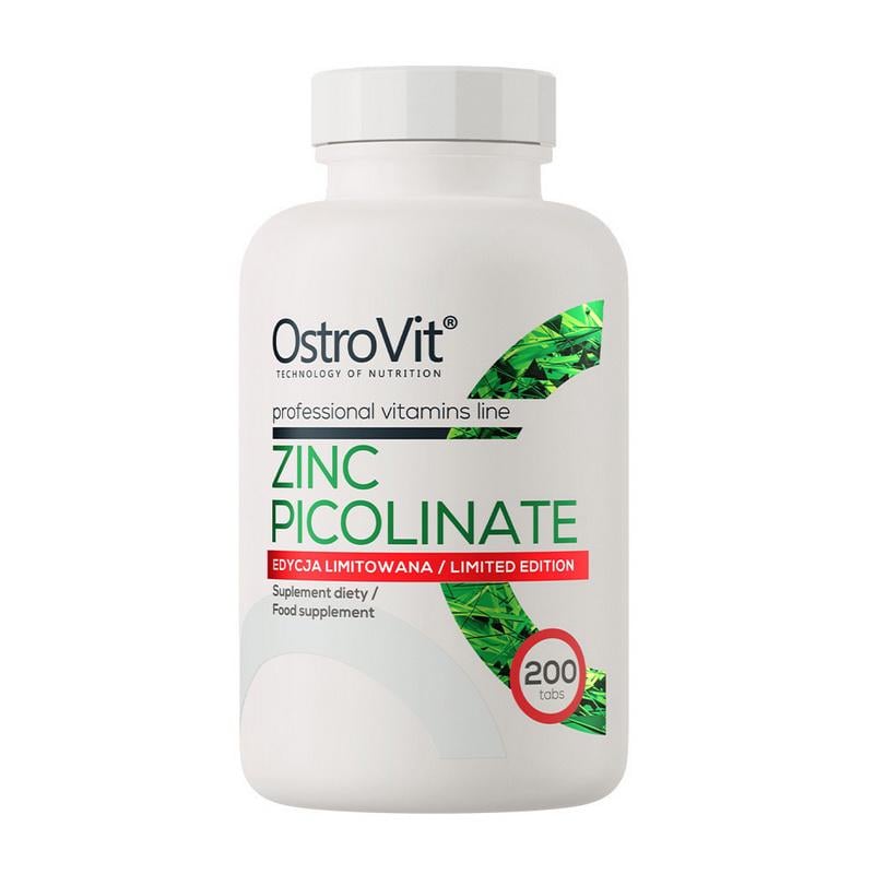 Цинк піколінат OstroVit Zinc Picolinate 200 табл.