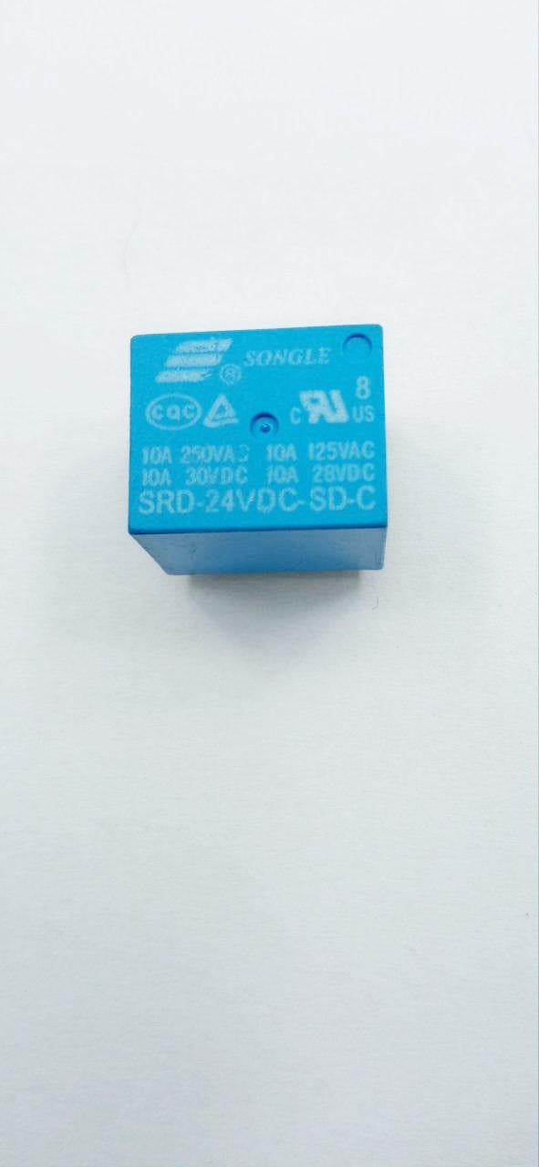 Реле Songle SRD-24VDC-SD-C 10A 24VDC 15,5x12,3x14 мм (18210)