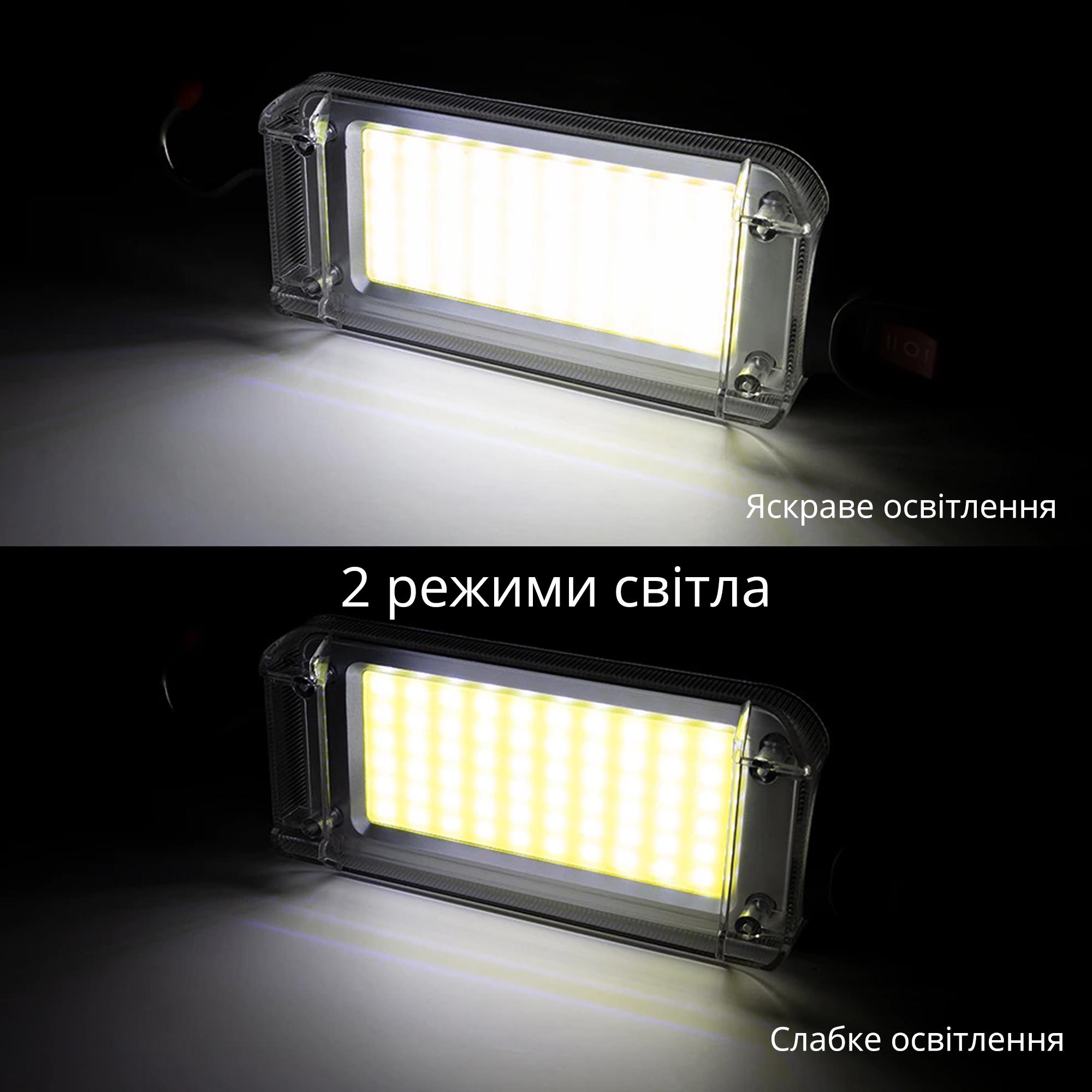 Ліхтар універсальний вологостійкий Heave-duty WORKLIGHT з магнітним кріпленням і гачком для підвішування - фото 5