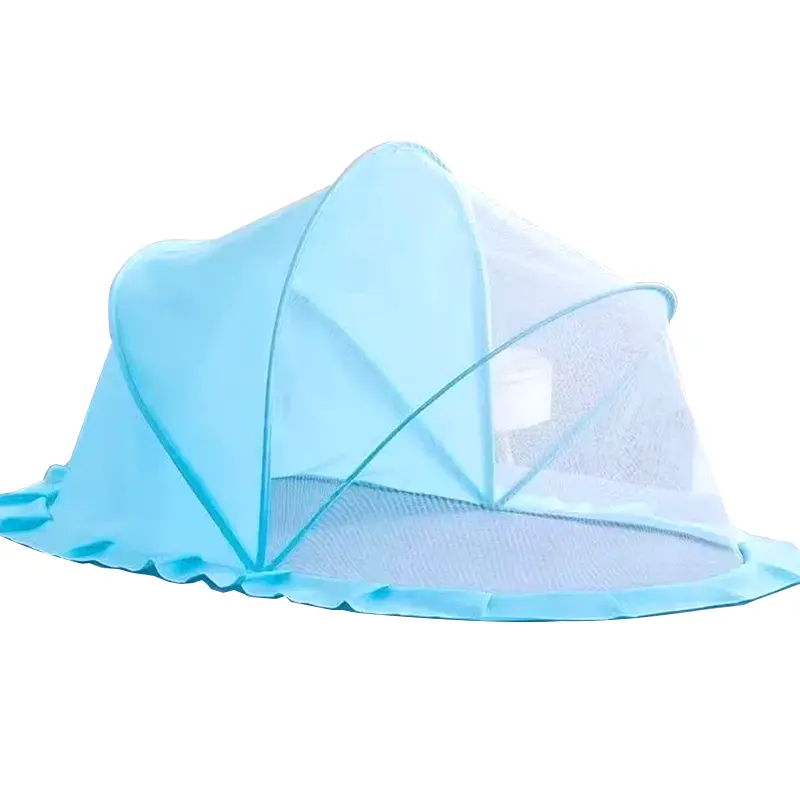 Москитная сетка для детей L00153-2 до 3 лет 125х65х65 см Бирюзовый (L00153-2) - фото 2 Москитная сетка для детей L00153-2 до 3 лет 125х65х65 см Бирюзовый (L00153-2) - фото 2