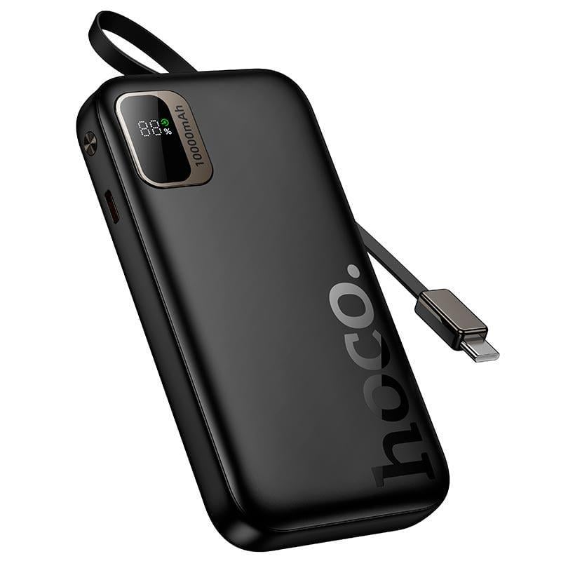 Повербанк Hoco Q51 10000 mAh USB Type-C с LED дисплеем Черный (24485) Повербанк Hoco Q51 10000 mAh USB Type-C с LED дисплеем Черный (24485)