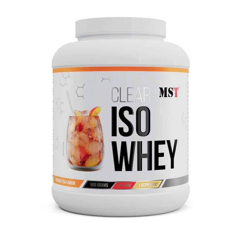 Изолят сывороточный MST Clear Iso Whey 900 г Персиковый холодный чай