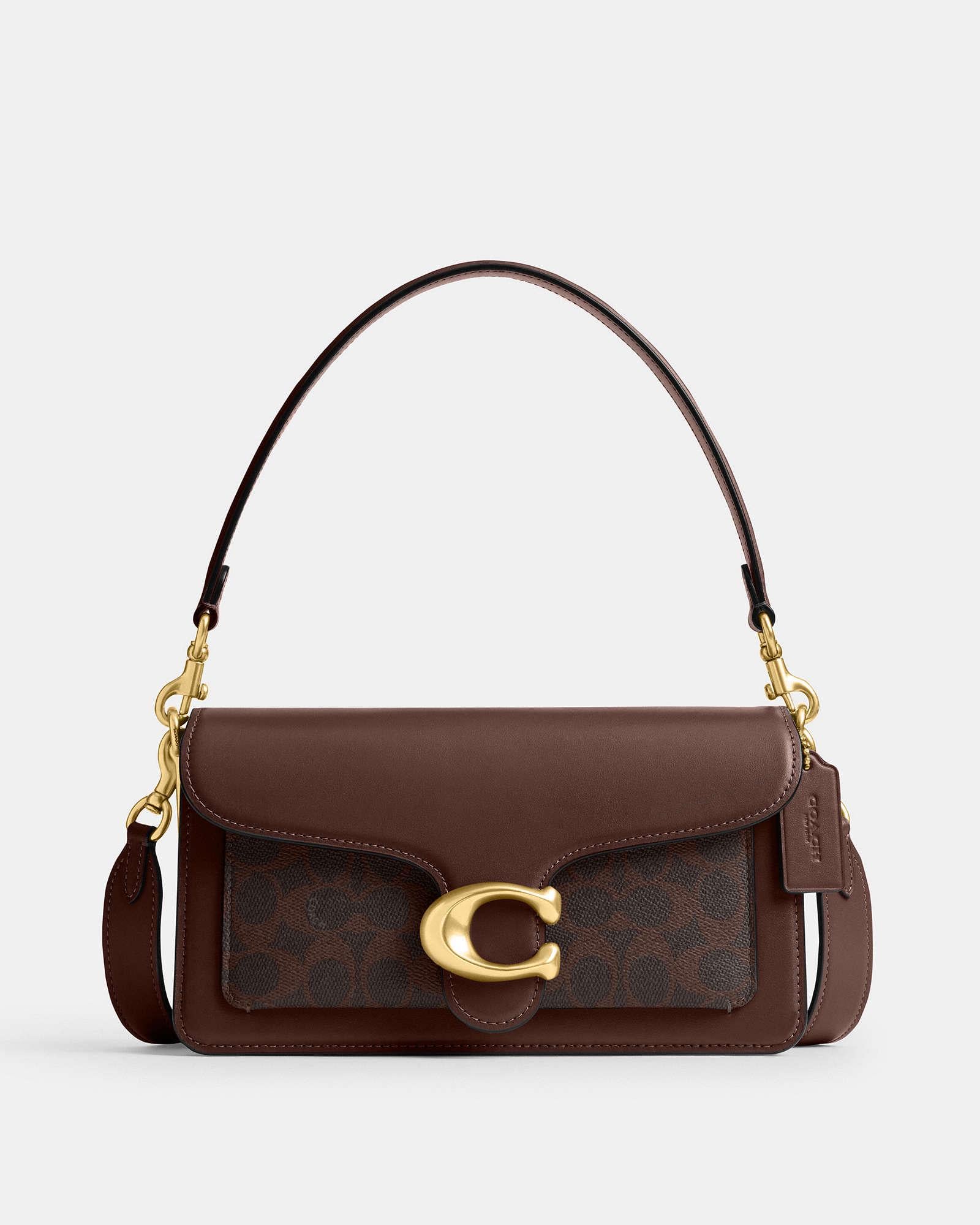 Сумка жіноча Coach Tabby Shoulder Bag 26 In Signature Canvas Коричневий (37011295) Сумка жіноча Coach Tabby Shoulder Bag 26 In Signature Canvas Коричневий (37011295)