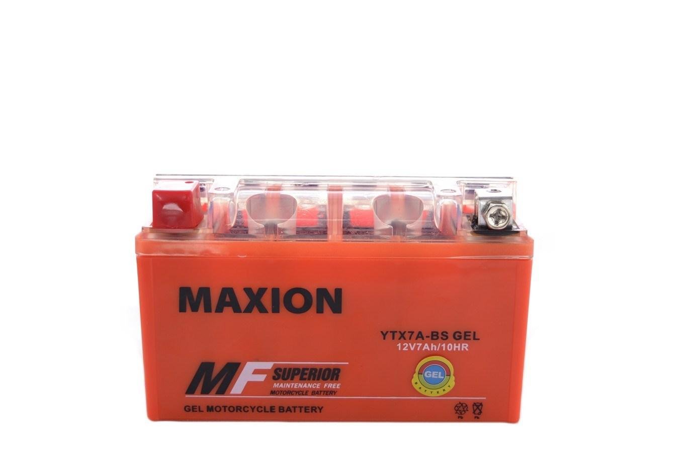 Мото аккумулятор MAXION YTX 7Ah YTX7A-BS (29911) Мото аккумулятор MAXION YTX 7Ah YTX7A-BS (29911)