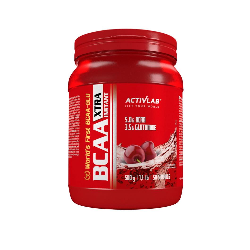 Амінокислота BCAA для спорту Activlab BCAA Xtra Instant Cherry 500 g 50 servings