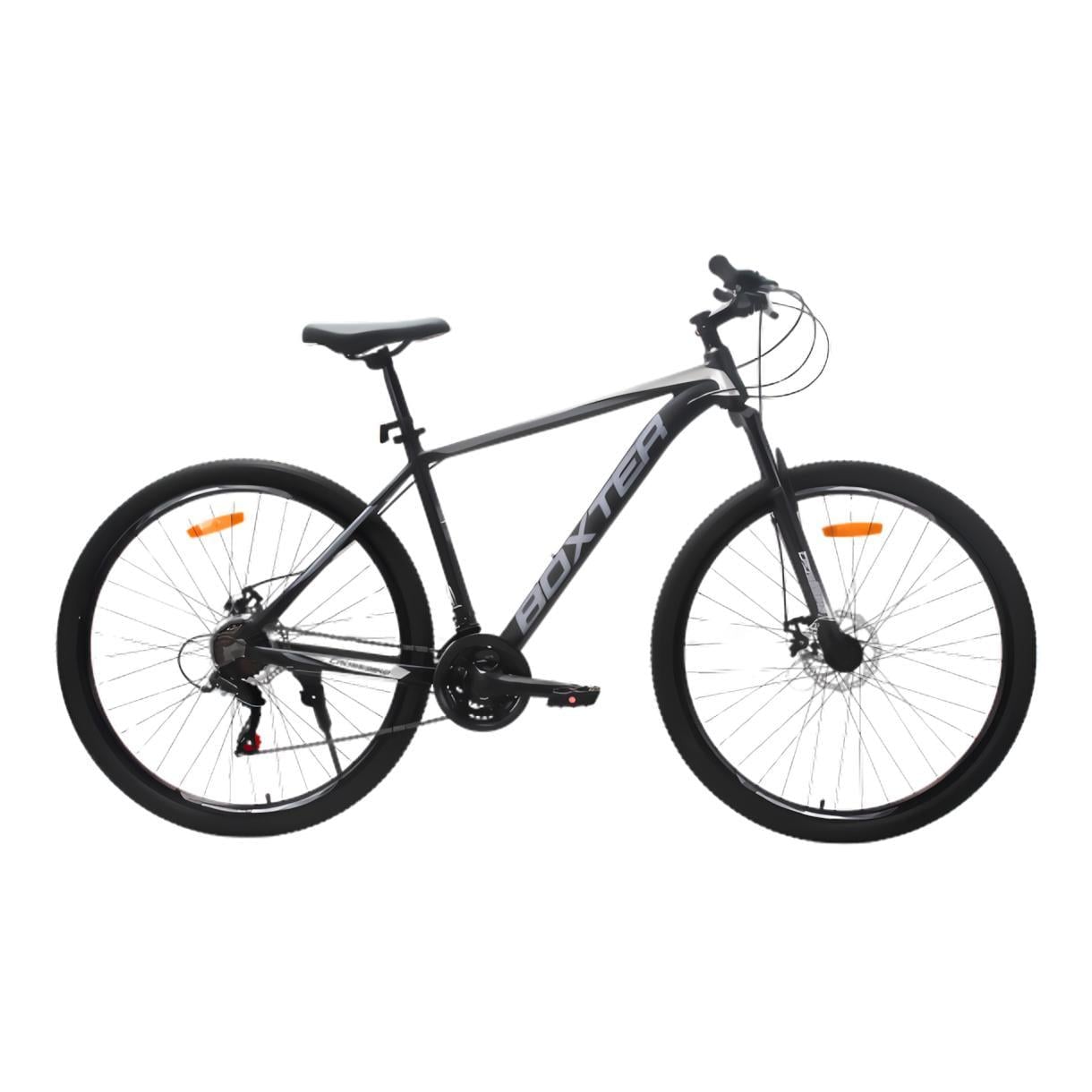 Велосипед CrossBike BOXTER 29" 19" Чорний/Сріблястий (208) Велосипед CrossBike BOXTER 29" 19" Чорний/Сріблястий (208)
