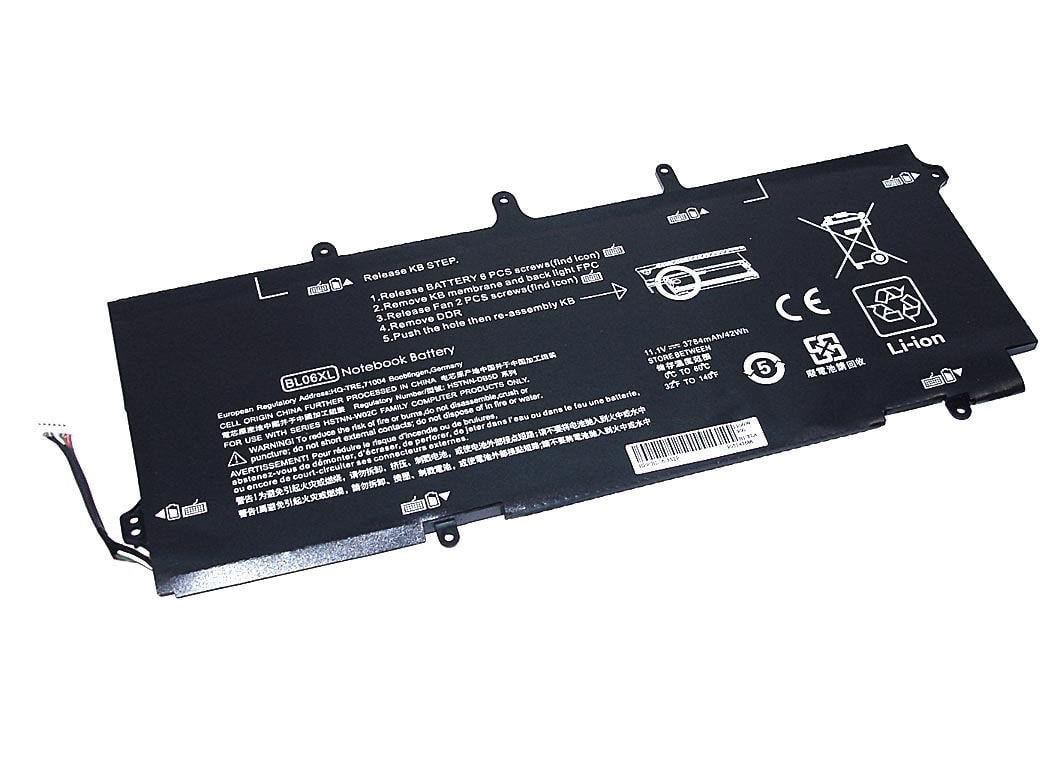 Акумуляторна батарея для ноутбука HP BL06-3S2P EliteBook Folio 1040 11,1V 3784 mAh OEM (col79010210)