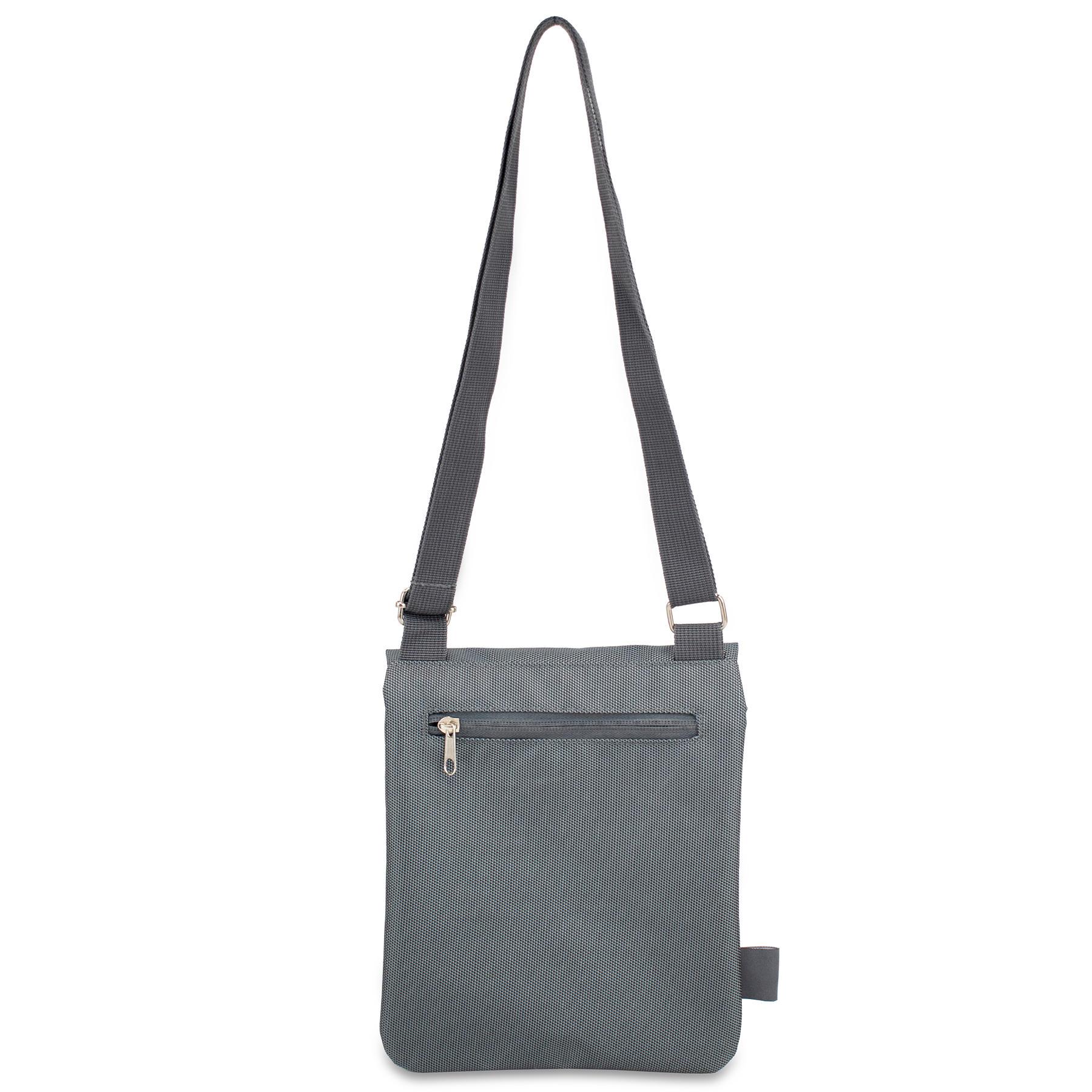 Женская сумка через плечо SEMI LINE 2 л Grey (L2042-3) - фото 2 Женская сумка через плечо SEMI LINE 2 л Grey (L2042-3) - фото 2