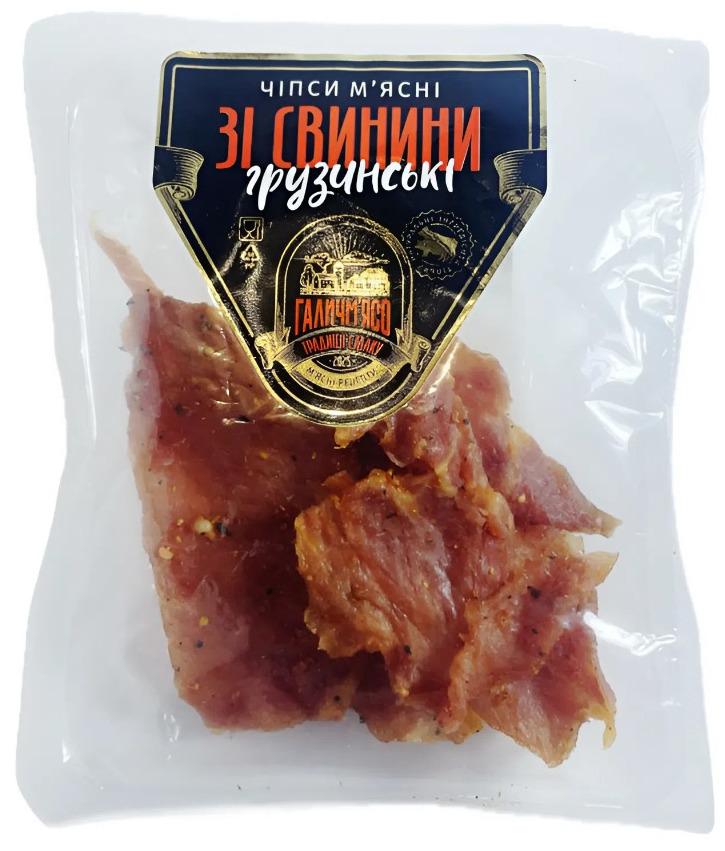 М'ясні чіпси Галичм'ясо грузинські зі свинини 50 г (29388798)