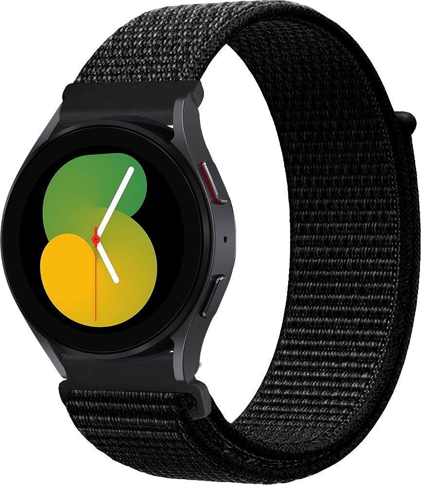 Ремешок нейлоновый Sport Loop для Galaxy Watch 5 40 мм Black (29570-2B) Ремешок нейлоновый Sport Loop для Galaxy Watch 5 40 мм Black (29570-2B)