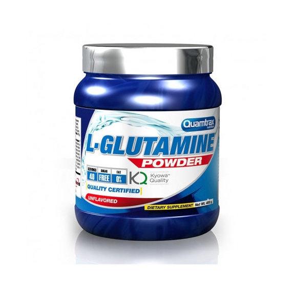 Глютамин для спорта Quamtrax L-Glutamine Powder 400 г 40 порций Unflavored