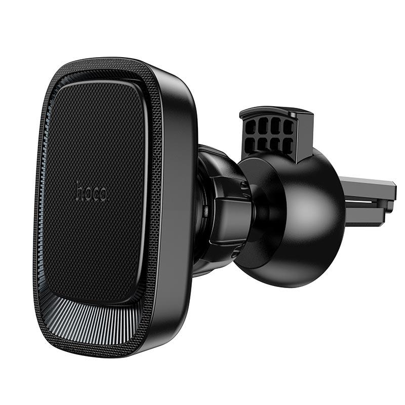 Тримач для телефону в машину Hoco Blue Shark Air Outlet Magnetic Car Holder CA115 Black (11879272)