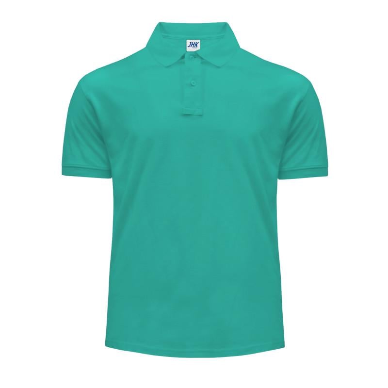 Поло JHK POLO REGULAR MAN S Синий аквамарин (AQM)