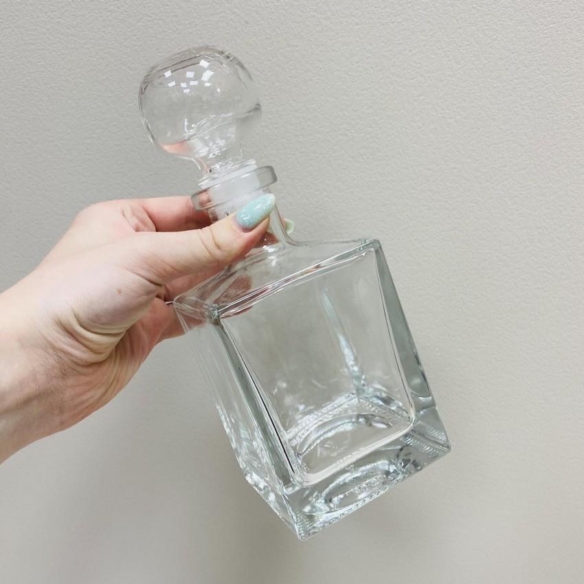 Графин-штоф стеклянный Киев со стеклянной пробкой 500 мл (9453) - фото 2 Графин-штоф стеклянный Киев со стеклянной пробкой 500 мл (9453) - фото 2