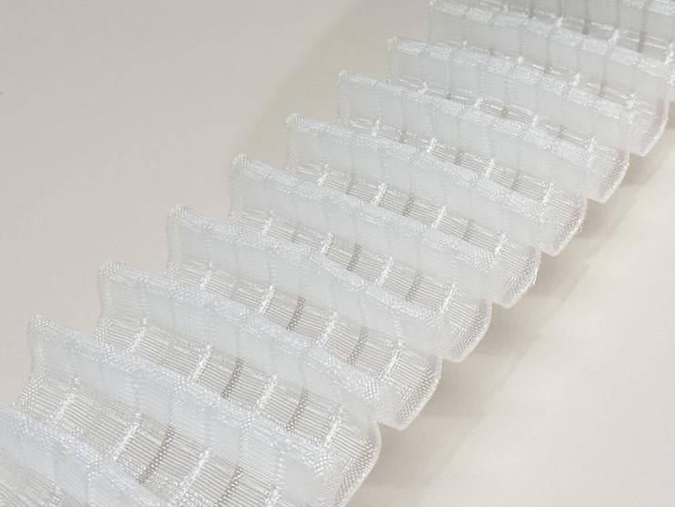 Рівномірна тасьма Premium 8 см 1/2 Прозорий