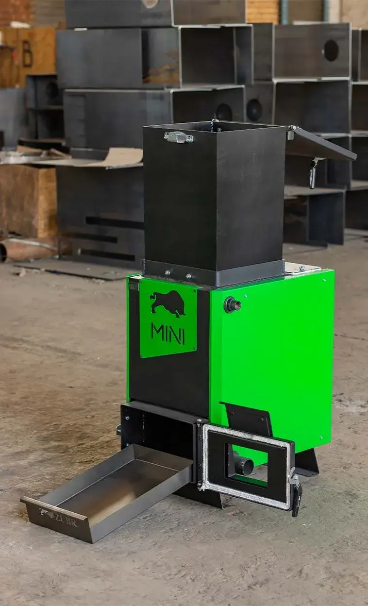 Котел твердотопливный шахтный Zubr Mini 18 кВт (21-61-100012) - фото 23 Котел твердотопливный шахтный Zubr Mini 18 кВт (21-61-100012) - фото 23