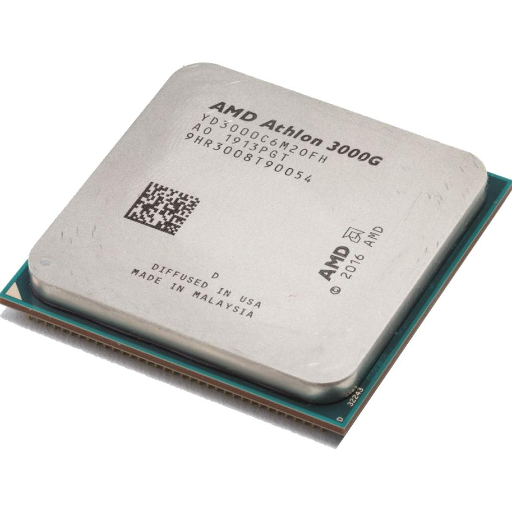 Процесор AMD AM4 Athlon 3000G Tray 3,5 GHz (YD3000C6M2OFH) - фото 1