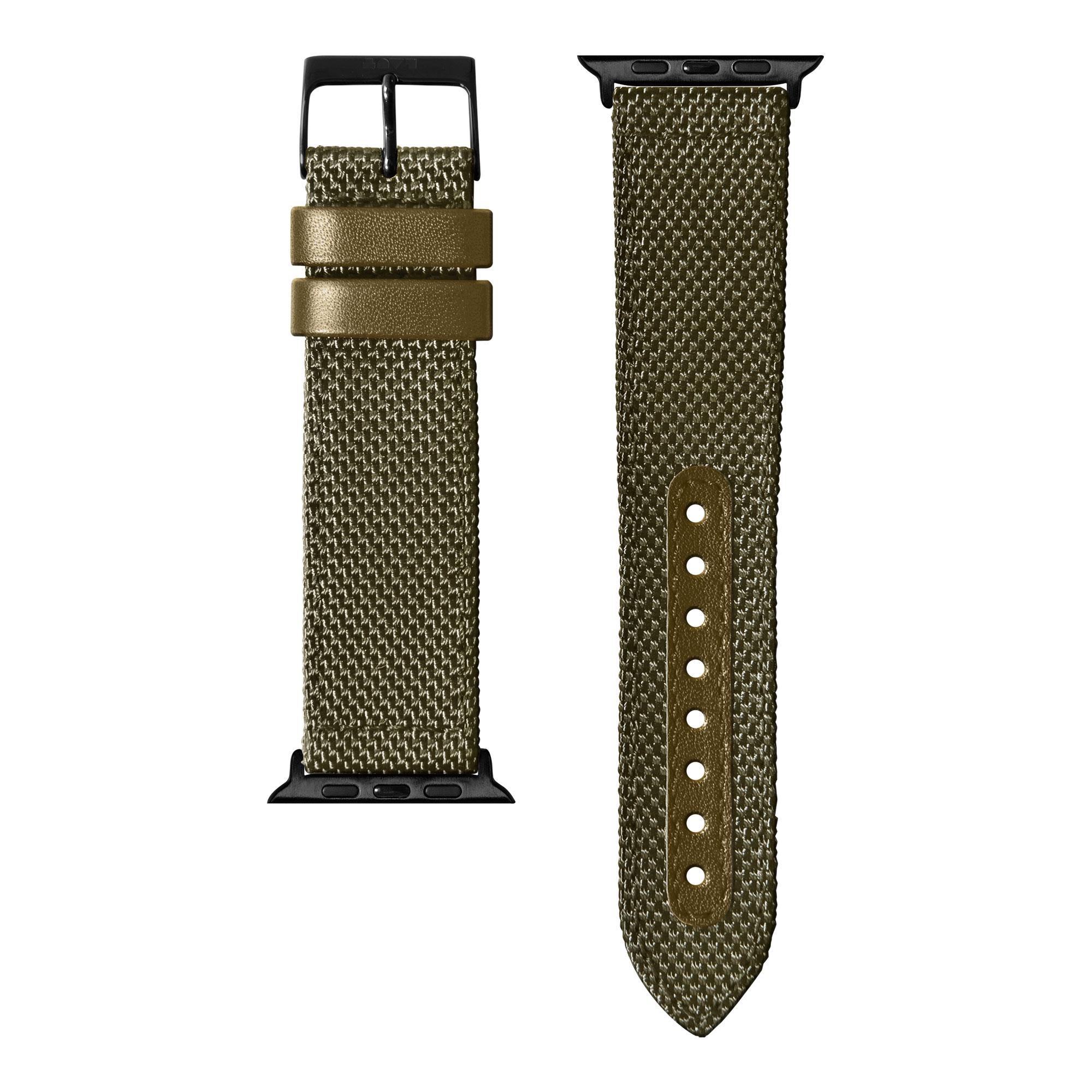 Ремешок LAUT для Apple Watch Series 1-7 & Se размер 42 мм/44 мм/45 мм Technical 20 Зеленый