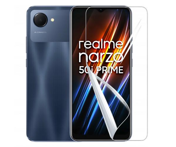 Пленка гидрогелевая Hydrogel Film для Realme Narzo 50i Prime Transparent