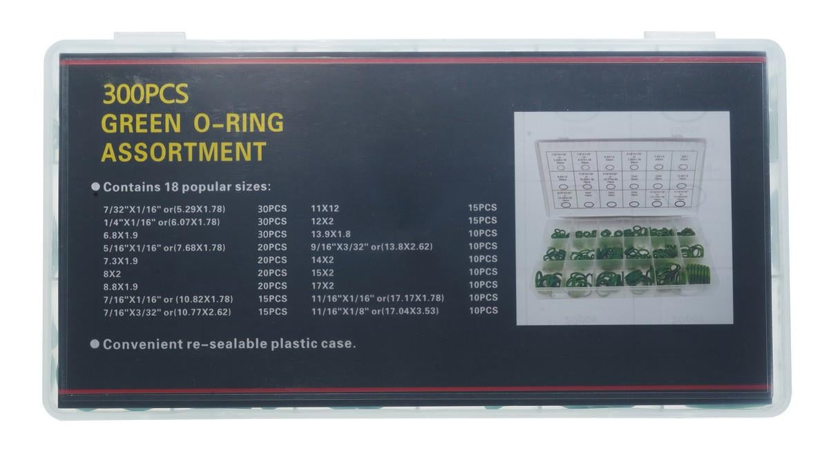 Набор резиновых колец 300 шт 18 размеров (rest1854)