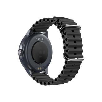 Смарт-часы Havit HV-M9046 IP68 Bluetooth Call Black (28238) - фото 4 Смарт-часы Havit HV-M9046 IP68 Bluetooth Call Black (28238) - фото 4