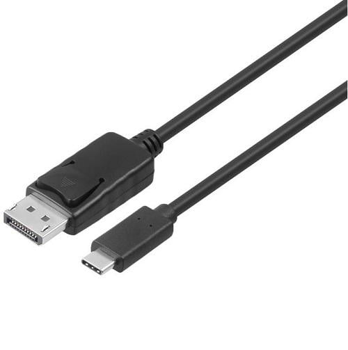 Кабель 2Е USB-C to DisplayPort AM/AM 1 м Чорний (2EW-1925) - фото 1