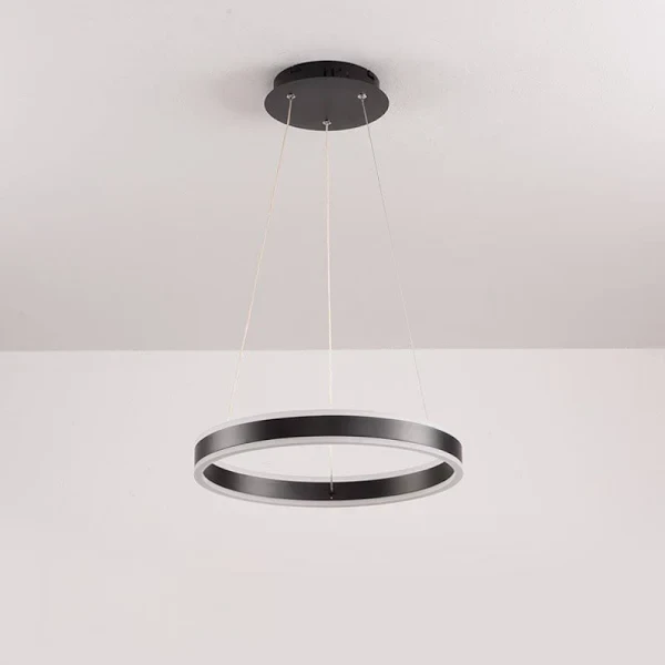 Люстра умная Стелла LED 64 Вт Черный/Белый