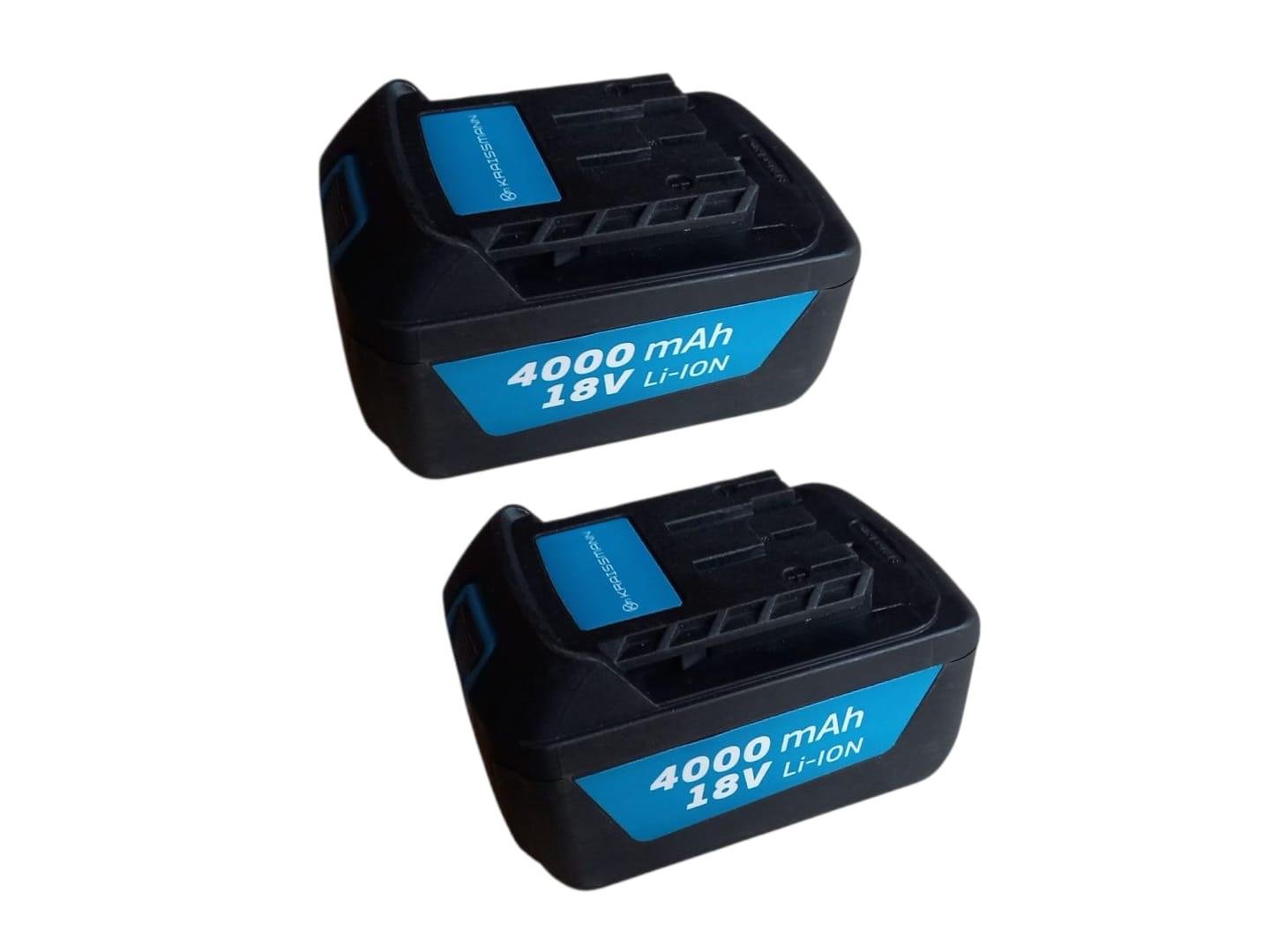 Пилка ланцюгова акумуляторна KRAISSMANN 3052 AKS 18/2 (2 АКБ) - фото 4