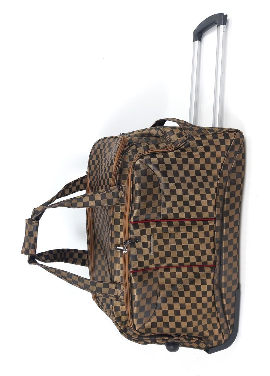 Сумка на 3 колесах Filippini L 50 л 51x28x30 см Коричневый (1690183926)